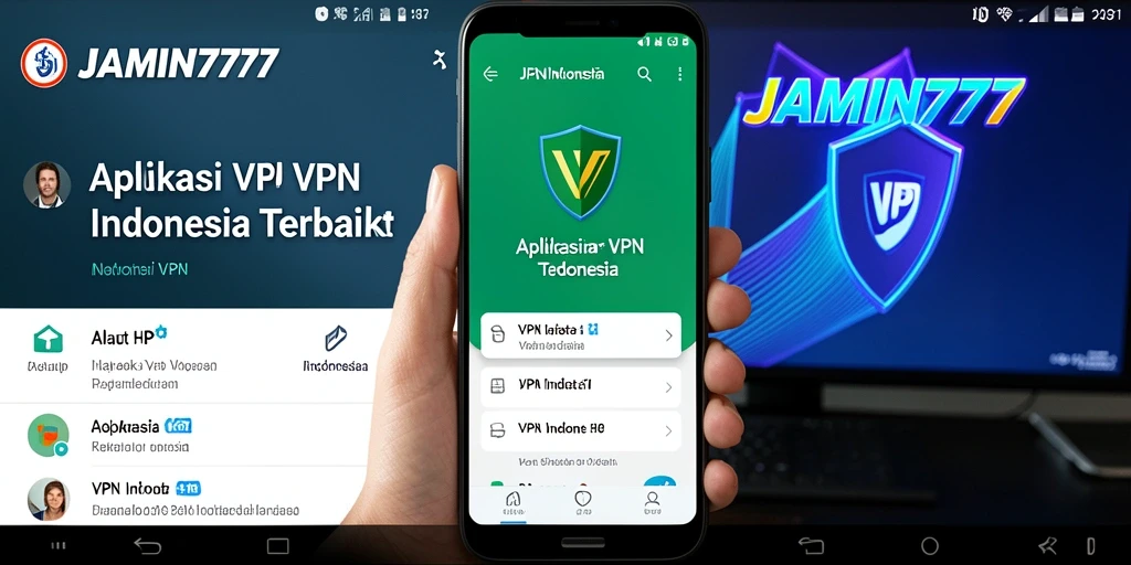 Tampilan antarmuka aplikasi JAMIN777 yang user-friendly.