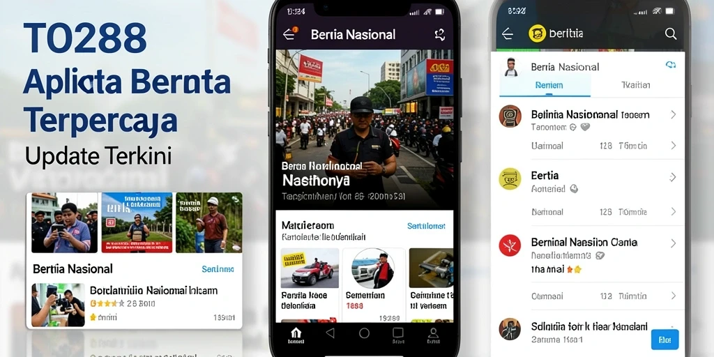 Tampilan antarmuka aplikasi TO288 yang informatif dan menarik.