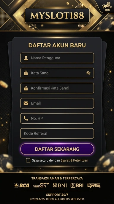 Registrasi Mudah untuk Akun myslot188